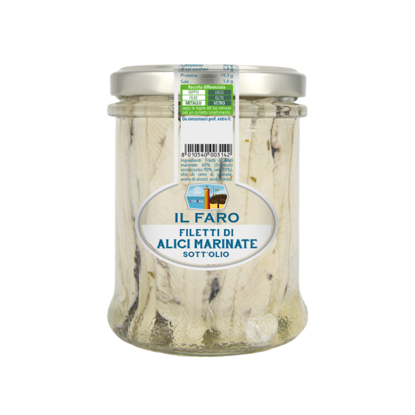 Filetti di Alici Marinate